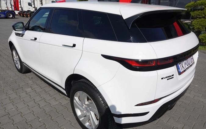 Land Rover Range Rover Evoque cena 137000 przebieg: 31400, rok produkcji 2020 z Szamocin małe 781